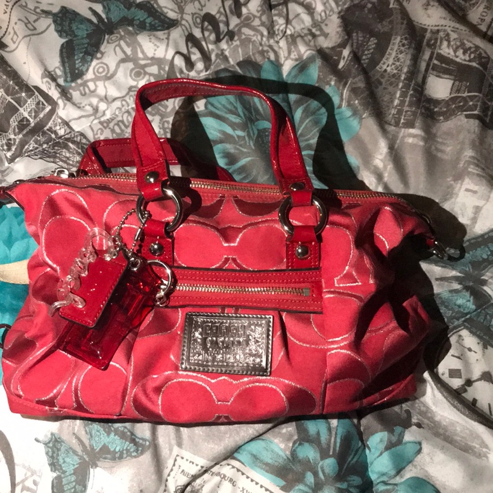 Coach poppy collection original purse